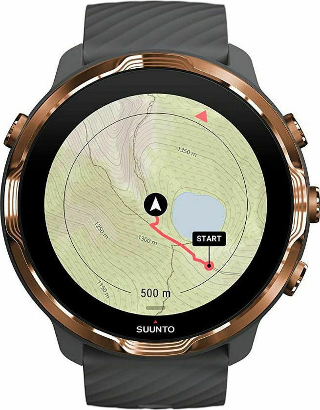 Suunto 7 50mm Smartwatch Graphite Copper