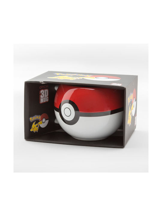 GB eye Pokemon - 3D Pokeball Becher Keramik Rot 300ml