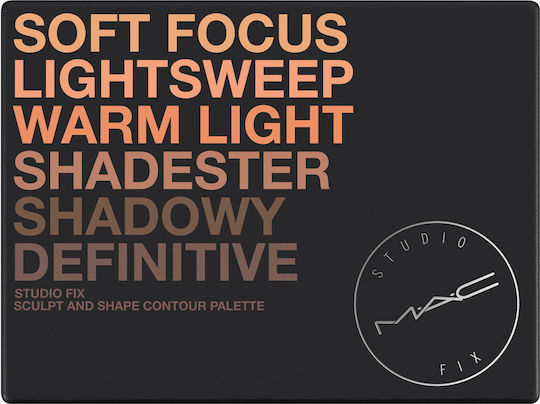 M.A.C Studio Fix Sculpt And Shape Παλέτα Medium Dark / Dark 14.4gr
