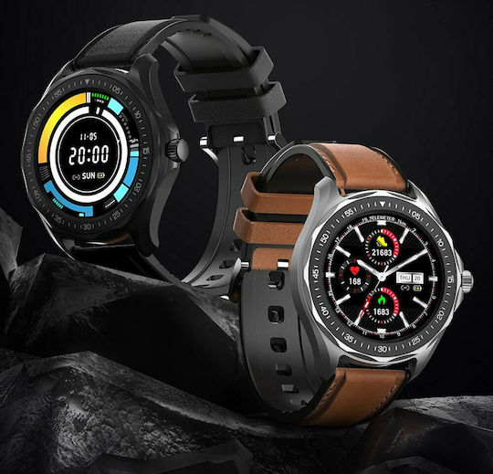 BlitzWolf BW-HL3 Waterproof Smartwatch with Heart Rate Monitor (Black)
