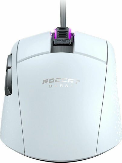 Roccat Burst Core RGB Gaming Gaming Maus 8500 DPI Weiß