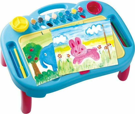 Playgo Painting Draw & Carry Desk for Children 3+ years Years 19pcs