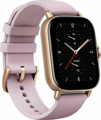 Amazfit GTS 2e Aluminium 43mm Waterproof Smartwatch with Heart Rate Monitor (Lilac Purple)