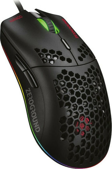 Zeroground MS-3900G Harado v2.0 RGB Gaming Ποντίκι 7200 DPI Μαύρο
