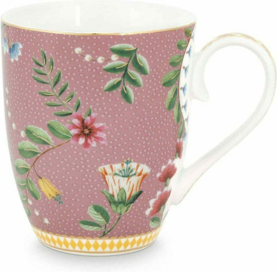 PiP Studio La Majorelle Κούπα από Πορσελάνη Ροζ 350ml 2τμχ