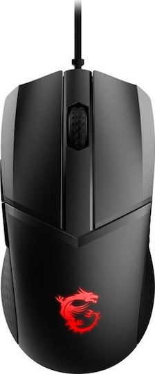 MSI Clutch GM41 Lightweight RGB Gaming Gaming Maus 6400 DPI Schwarz