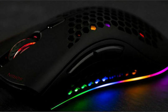 Zeroground MS-4100G Soriin Pro RGB Gaming Ποντίκι 10000 DPI Μαύρο