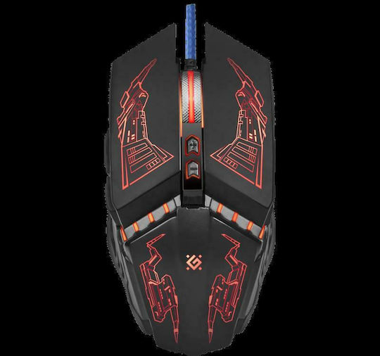 Defender 430l Halo Z GM-430L RGB Gaming Mouse 3200 DPI Black