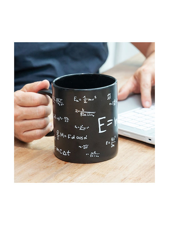 Out of the Blue Mathematics Mug Ceramic Black 850ml