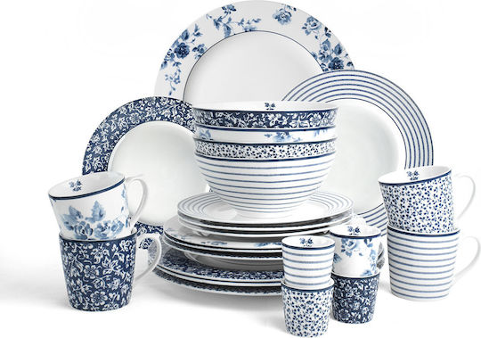 Laura Ashley Blueprint Κούπα από Πορσελάνη Floris 220ml