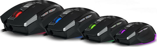 Spirit of Gamer PRO-M8 Light Edition Gaming Ποντίκι 3500 DPI Μαύρο