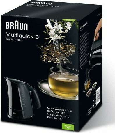 Braun WK300 Kettle 1.7lt 2200W Black