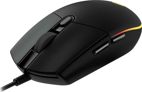 Logitech G203 Lightsync RGB Gaming Ποντίκι 8000 DPI Μαύρο