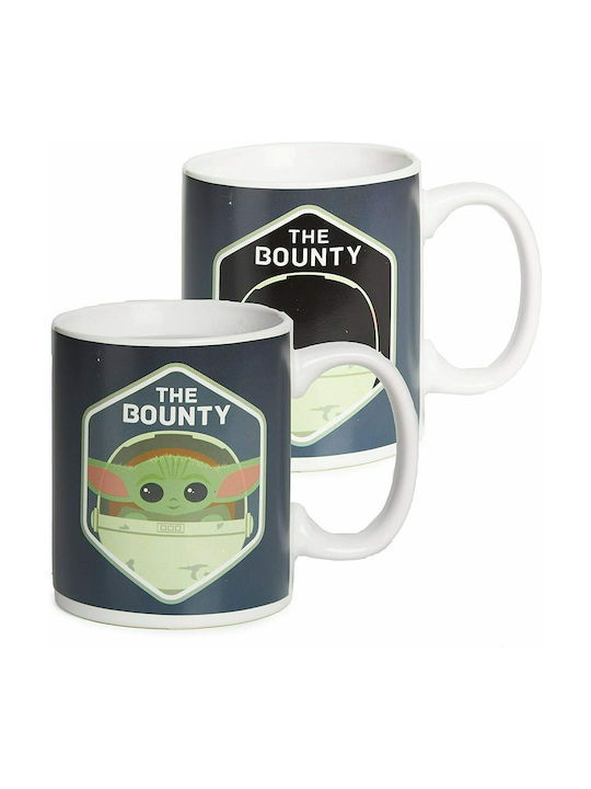 Paladone Star Wars: The Child Schimbare de căldură Cană Ceramică Gri 300ml