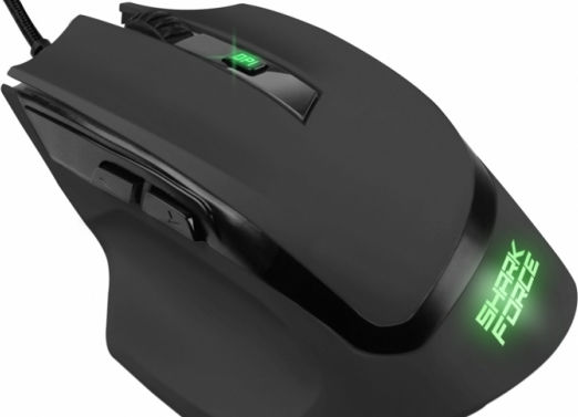 Sharkoon Shark Force II RGB Gaming Gaming Maus 4200 DPI Schwarz