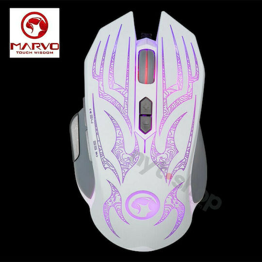 Marvo G920 Gaming Mouse 4000 DPI White