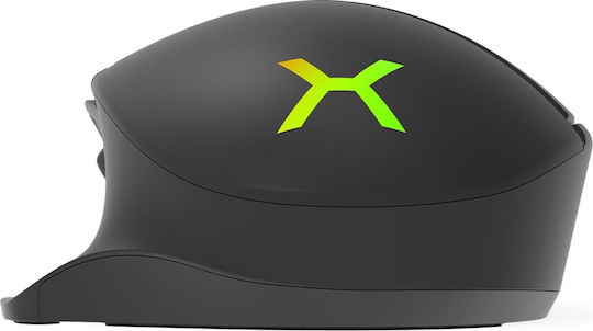 Krux Fuze Pro RGB Gaming Ποντίκι 12000 DPI Μαύρο