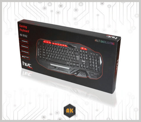 Havit KB78162 Gaming Πληκτρολόγιο με Φωτιζόμενα πλήκτρα (Αγγλικό UK)