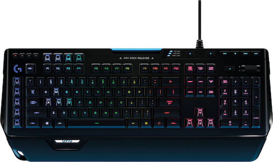 Logitech G910 Orion Spectrum Gaming Μηχανικό Πληκτρολόγιο με Romer-G Tactile διακόπτες και RGB φωτισμό (Αγγλικό UK)