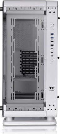 Thermaltake Core P6 Tempered Glass Gaming Midi Tower Κουτί Υπολογιστή με Πλαϊνό Παράθυρο Λευκό