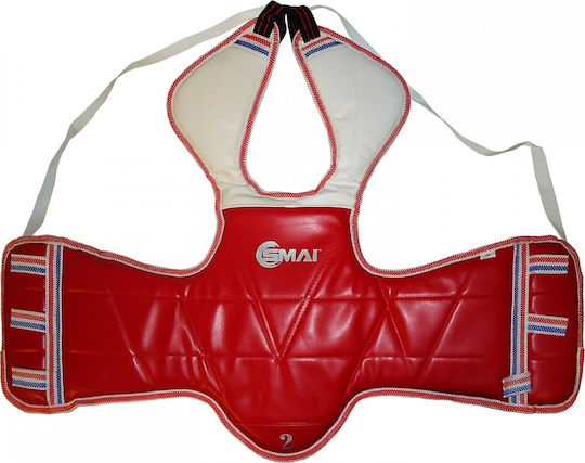 SMAI Chest Guard WTF Double Sided Hard Blue/Red