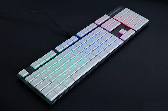 Motospeed CK94 Gaming Mechanical Keyboard with Kailh Box White switches and RGB lighting (English US) Gray