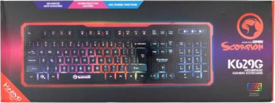 Marvo K629G Gaming Tastatur mit RGB-Beleuchtung (Englisch US)