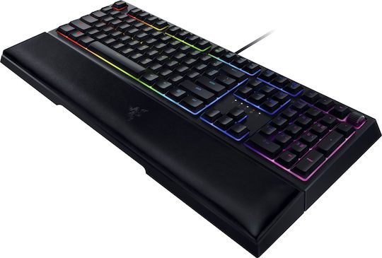 Razer Ornata V2 Gaming Μηχανικό Πληκτρολόγιο με Μεμβράνης διακόπτες και RGB φωτισμό (Ελληνικό)