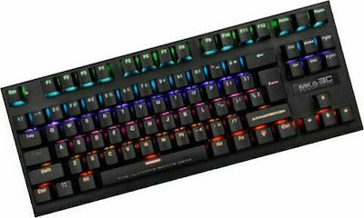 Armaggeddon MKA-3C Psychfalcon Gaming Μηχανικό Πληκτρολόγιο Tenkeyless με Outemu Blue διακόπτες και RGB φωτισμό (Αγγλικό US)