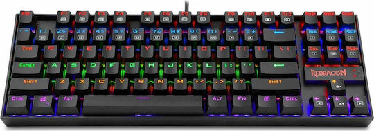 Redragon K552 Kumara Gaming Tastatură Mecanică Tenkeyless cu Outemu Blue comutatoare și iluminare RGB (Engleză US)