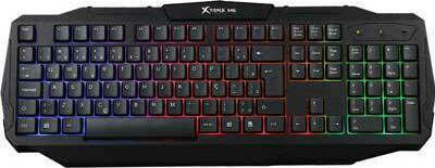 Xtrike Me KB-302 Gaming Πληκτρολόγιο με RGB φωτισμό (Αγγλικό US)