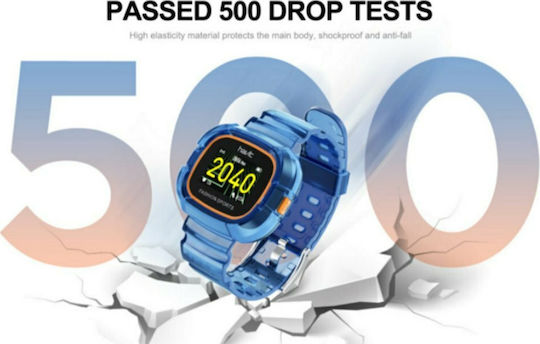 Havit M90 Smartwatch με Παλμογράφο (Κόκκινο)