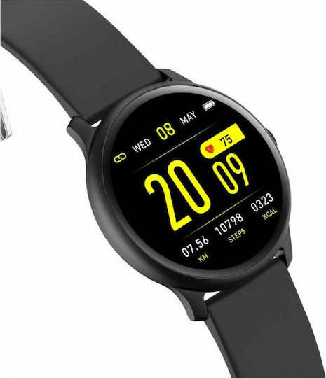 Daniel Klein KW19 Smartwatch with Heart Rate Monitor (Black)