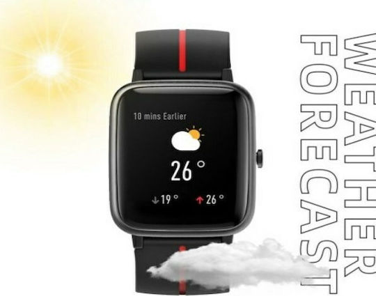 Havit M9002G Αδιάβροχο Smartwatch με Παλμογράφο (Μαύρο)