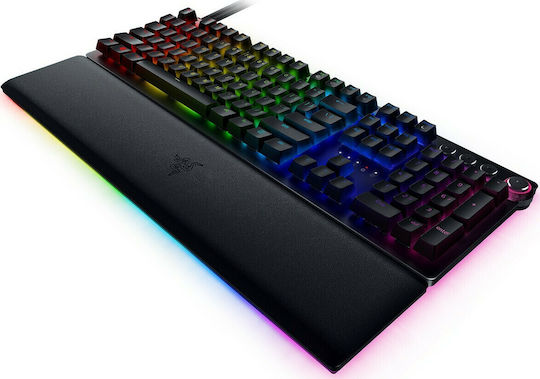 Razer Huntsman V2 Analog Οπτικό Gaming Πληκτρολόγιο με Razer Analog Optical διακόπτες και RGB φωτισμό (Αγγλικό US)