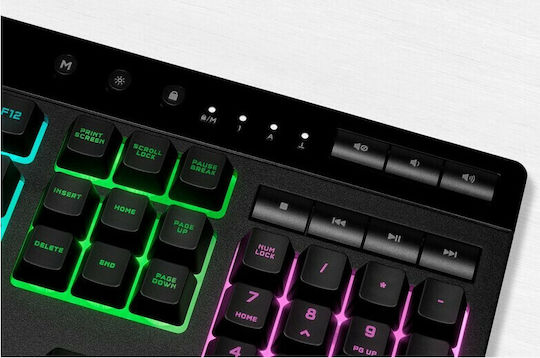 Corsair K55 RGB Pro Gaming Keyboard with RGB lighting (Greek)