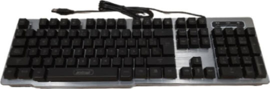 Andowl Q-K708 Gaming Πληκτρολόγιο με RGB φωτισμό (Αγγλικό US)