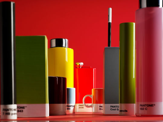 Pantone Lifestyle Κούπα από Πορσελάνη Κόκκινη 375ml