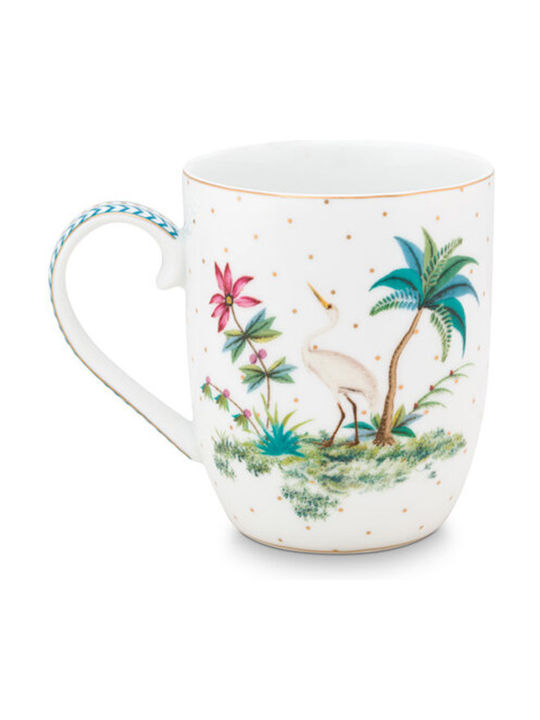 PiP Studio Tasse aus Porzellan Weiß 145ml 1Stück