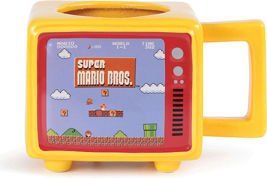 Pyramid International Nintendo - Super Mario Bros Κούπα Κεραμική Κίτρινη 500ml