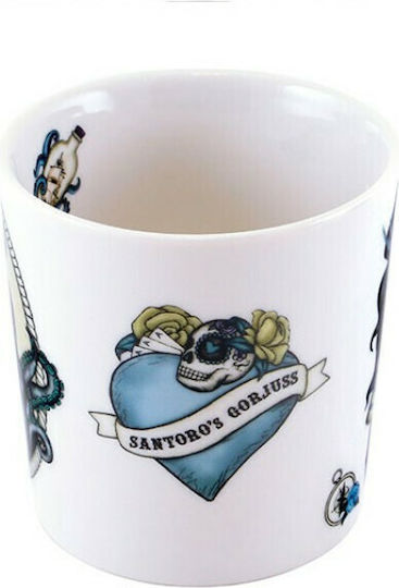 Santoro Mug Ceramic Black Pearl 330ml