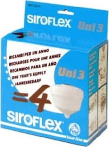 Siroflex Water Filter Replacement for Faucet made of Activated Carbon UNI 3-a