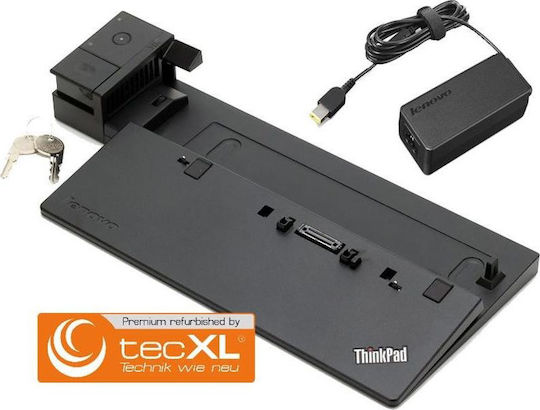 Lenovo Thinkpad Ultra Dock Docking Station με HDMI Ethernet και συνδεση 2 Οθονών Μαύρο