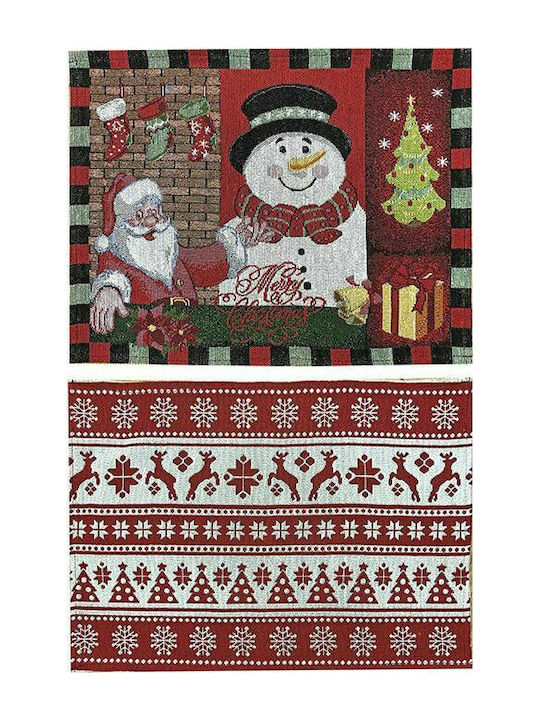 XMASfest 93-1375 Christmas Fabric Placemats Ornament L45xW33cm (Μiscellaneous Designs)