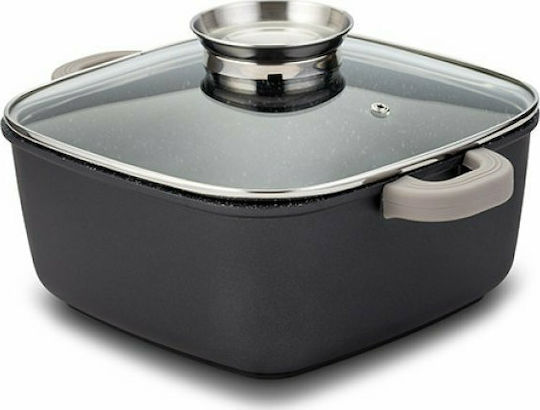 Nava Funtzio Tiefer Topf aus Aluminium 5Es / 24cm
