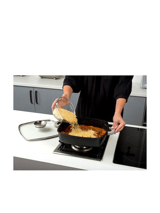 Nava Funtzio Flacher Topf aus Aluminium 4.5Es / 28cm