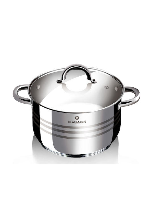 Blaumann Gourmet Line Stainless Steel Stockpot 7.6lt / 26cm