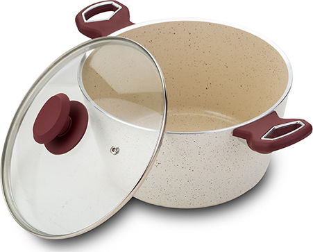 Nava Terrestrial Βαθιά Κατσαρόλα από Αλουμίνιο 5lt / 24cm Nava Terrestrial Βαθιά Κατσαρόλα από Αλουμίνιο 5lt / 24cm
