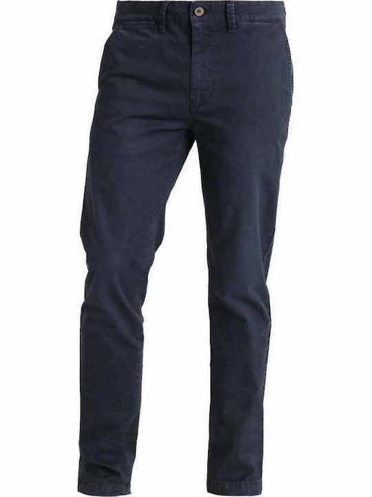 Sloane Ανδρικό Παντελόνι Chino σε Κανονική Εφαρμογή Navy Μπλε