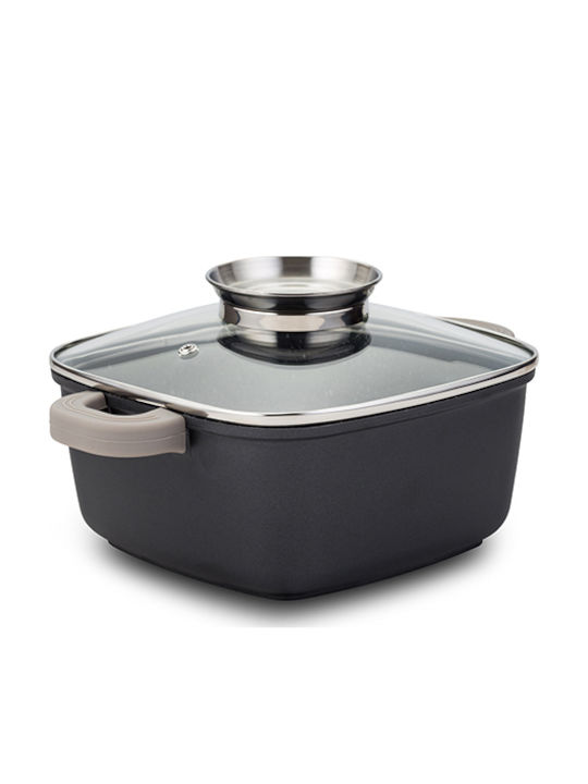 Nava Funtzio Deep Pot made of Aluminum 2.5lt / 20cm
